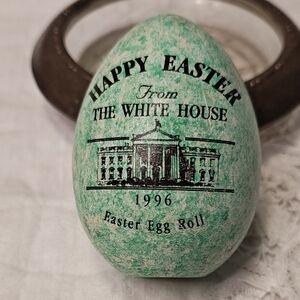 White House Commemorative Easter Egg 1996